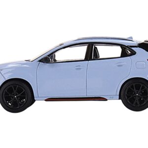 Hyundai Kona N Performance Light Blue Limited Edition to 1800 pieces Worldwide 1/64 Diecast Model Car by True Scale Miniatures