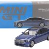 BMW Alpina B7 xDrive Alpina Blue Metallic with Sunroof Limited Edition to 2040 pieces Worldwide 1/64 Diecast Model Car by True Scale Miniatures