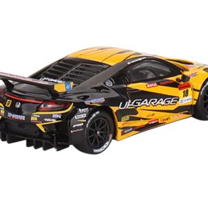 Honda NSX GT3 EVO22 #18 Takashi Kobayashi – Kakunoshin Ohta “Team UpGarage” “Super GT Series” (2022) Limited Edition 1/64 Diecast Model Car by True Scale Miniatures