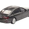 BMW Alpina B7 xDrive Dravit Gray Metallic with Sunroof Limited Edition to 1800 pieces Worldwide 1/64 Diecast Model Car by True Scale Miniatures