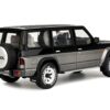 1992 Nissan Patrol GR Y60 Black and Graphite Gray Limited Edition to 3000 pieces Worldwide 1/18 Model Car by Otto Mobile