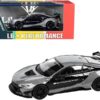 BMW i8 Liberty Walk Gray and Black “LB Performance” Series 1/64 Diecast Model Car by Paragon