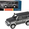 2014 Toyota Land Cruiser 76 Graphite Gray Metallic 1/64 Diecast Model Car by Paragon Models