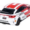 2023 Honda Civic Type R FL5 Red and White “Indycar Pace Car” 1/64 Diecast Model Car by Paragon Models