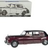 1964 Rolls Royce Phantom V Duotone Royal Garnet Red and Mason’s Black 1/18 Diecast Model Car by Paragon Models