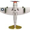 Republic P-47 Thunderbolt Fighter Aircraft “Big Stud” United States Army Air Force 1/100 Diecast Model Airplane by Postage Stamp