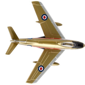 North American Canadair Sabre Fighter Aircraft “Golden Hawks” Royal Canadian Air Force 1/110 Diecast Model Airplane by Postage Stamp