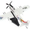 Douglas A-1 Skyraider Aircraft “Papoose Flight” United States Navy 1/110 Diecast Model Airplane by Postage Stamp