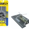 Boeing CH-47 Chinook Helicopter Olive Camouflage “United States Army” with Runway Section Diecast Model by Runway24