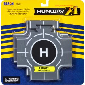 Runway Intersections 2 Piece Set for Diecast Models by Runway24