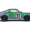 1973 Porsche 911 RSR #3 “Purple Hippy Tribute” “Competition” Series 1/18 Diecast Model Car by Solido