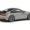 Porsche 911 (992) GT3 Chalk Gray with Black Top 1/43 Diecast Model Car by Solido