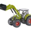 Claas Axion 850 Tractor with Front Loader Green with Gray Top 1/50 Diecast Model by Siku