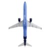 Embraer E195 Commercial Aircraft “Breeze Airways” (N190BZ) Blue (Snap-Fit) 1/100 Plastic Model by Skymarks