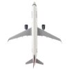 Airbus A321 Commercial Aircraft “Delta Air Lines” (N301DN) White with Red and Blue Tail (Snap-Fit) 1/150 Plastic Model by Skymarks