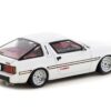 Mitsubishi Starion Turbo RHD (Right Hand Drive) White Metallic “Road64” Series 1/64 Diecast Model Car by Tarmac Works