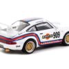 Porsche 911 RSR #909 “Martini Racing” White with Stripes “Collab64” Series 1/64 Diecast Model Car by Schuco & Tarmac Works