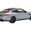 BMW AC Schnitzer M4 Competition (G82) Brooklyn Gray Metallic with Carbon Top 1/18 Model Car by Top Speed