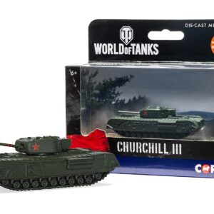 Churchill Mk III Infantry Tank USSR “World of Tanks” Video Game Diecast Model by Corgi