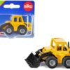 Front Loader Yellow and Black Diecast Model by Siku