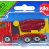 Cement Mixer Red and Yellow Diecast Model by Siku