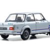 BMW 2002 Turbo Silver with Red and Blue Stripes 1/18 Diecast Model Car by Kyosho