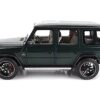 2018 Mercedes-Benz AMG G63 Green Metallic with Sunroof 1/18 Diecast Model Car by Minichamps