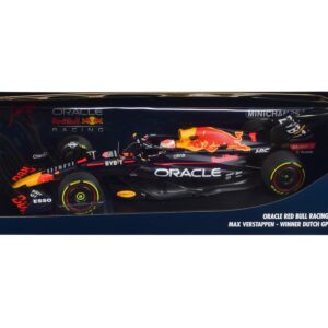 Red Bull Racing RB18 #1 Max Verstappen “Oracle” Winner F1 Formula One “Dutch GP” (2022) with Driver Limited Edition to 528 pieces Worldwide 1/18 Diecast Model Car by Minichamps