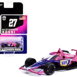 Dallara IndyCar #27 Alexander Rossi “NAPA” Andretti Autosport “NTT IndyCar Series” (2022) 1/64 Diecast Model Car by Greenlight