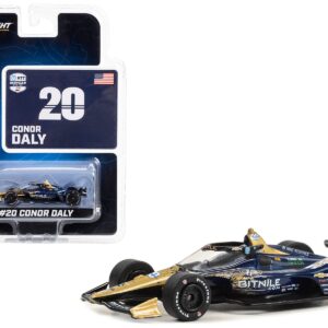 Dallara IndyCar #20 Conor Daly / Ed Carpenter Racing Bitnile “NTT IndyCar Series” (2023) 1/64 Diecast Model Car by Greenlight