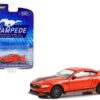 2021 Ford Mustang Mach 1 Race Red with Black Stripes “The Drive Home to the Mustang Stampede” Series 1 1/64 Diecast Model Car by Greenlight