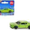 Dodge Challenger SRT Hellcat Green Metallic Diecast Model Car by Siku