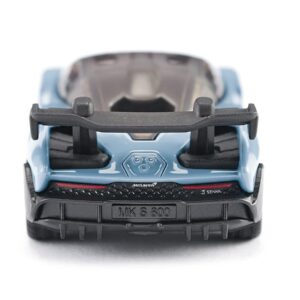 McLaren Senna Blue with Black Top Diecast Model Car by Siku