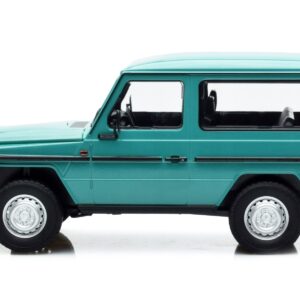 1980 Mercedes-Benz G-Model (SWB) Turquoise with Black Stripes Limited Edition to 504 pieces Worldwide 1/18 Diecast Model Car by Minichamps