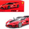 Ferrari FXX K Evo #54 Michael Luzich “Signature Series” 1/18 Diecast Model Car by Bburago