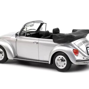 1973 Volkswagen 1303 Cabriolet Silver Metallic 1/18 Diecast Model Car by Norev