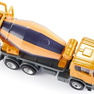 Scania Mixer Truck Yellow 1/87 (HO) Diecast Model by Siku