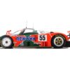 Mazda 787 B #55 Volker Weidler – Johnny Herbert – Bertrand Gachot Winner “24 Hours of Le Mans” (1991) with Acrylic Display Case 1/18 Model Car by Spark