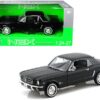 1964 1/2 Ford Mustang Coupe Hard Top Black 1/24 Diecast Model Car by Welly