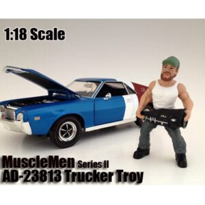 Musclemen “Trucker Troy” Figure For 1:18 Scale Models by American Diorama