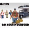 Cousin Budford “Trailer Park” Figure For 1:24 Scale Diecast Model Cars by American Diorama