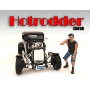 “Hotrodders” Derek Figure For 1:18 Scale Models by American Diorama