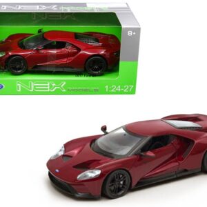 2017 Ford GT Red 1/24 – 1/27 Diecast Model Car by Welly