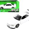 Nissan Skyline GT-R (R34) RHD (Right Hand Drive) White “NEX Models” 1/24 Diecast Model Car by Welly