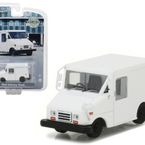 LLV Long Life Mail Delivery Truck Plain White “Hobby Exclusive” 1/64 Diecast Model Car by Greenlight