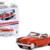 1953 Studebaker Starliner Red with White Top USPS (United States Postal Service) “America on the Move” “Hobby Exclusive” Series 1/64 Diecast Model Car by Greenlight