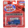 1960 Ford F-250 Utility Truck “Electric Contractor” Dark Blue 1/87 (HO) Scale Model by Classic Metal Works