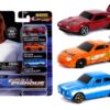 “Fast & Furious” 3 piece Set “Nano Hollywood Rides” Series 1 Diecast Model Cars by Jada