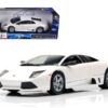 2007 Lamborghini Murcielago LP640 White 1/18 Diecast Model Car by Maisto