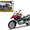 BMW R 1200 GS Red and Black 1/12 Diecast Motorcycle Model by Maisto